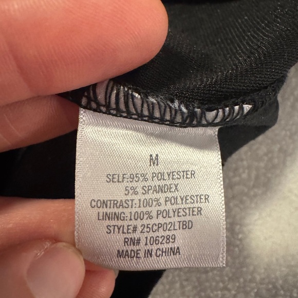 Women’z Mi Ami Black Spaghetti Strap  Dress - Picture 4 of 7